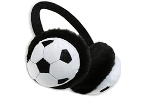 Cysocool Kids Furry Winter Earmuffs Cute Fox Plush Faux Fur Earmuffs Girls Boys Soft Warm Fleece Cushioned Ear Warmers Earflaps Ears Protector Children Warm Ear Covers Winter Xmas Gift