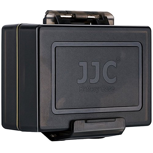 Cámara Batería Caja protectora Adecuado para Canon lp-e17 con estuche de tarjetas de memoria SD de 1 x y 2 x Micro SD Tarjeta de tarjeta de JJC