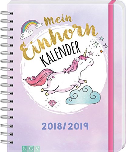 Preisvergleich Produktbild Mein Einhornkalender 2018 / 2019