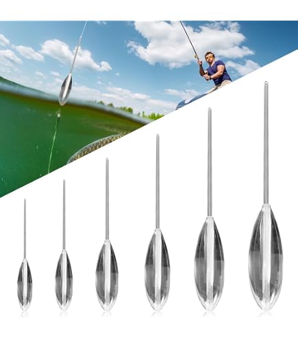 Kit De 7 Bombettes Semi-plongeantes Pour Pêche - Poids 6g à 40g, Transparentes, Avec Boîte De Rangement | Pour Truite, Maquereau, Bar