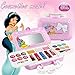 Produktbild 23 PCS Disney Princess kosmetik kit Schminkkoffer Schminkset Kinder Schminkkoffer Mädchen für disney pandora magic mirror make-up spielzeug ornamente sicher und kein giftig für mädchen üben bilden