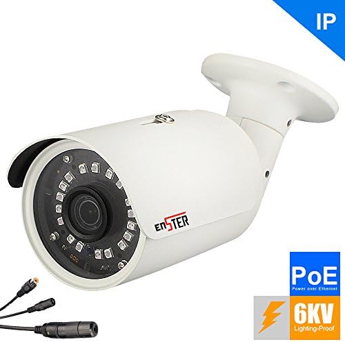 ENSTER Dome POE Camera NST-IPH6362 2.0MP IP Security Camera Outdoor/Indoor Fixed Bullet Night Vision 3.6mm Lens Surveillance Video Cameras Home System