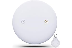 DEEBYCOO Tracker per Android (SOLO Android), Localizzatore per chiavi Compatibile con Google Find My Device,air tag di tracciamento per chiavi/valigie/bagagli (Bianco, 1 Pack)