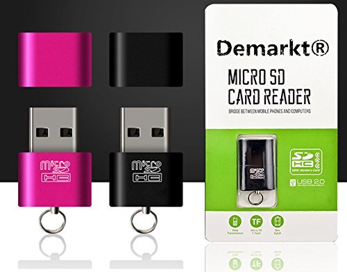 Demarkt Adapter Kartenleser T-Flash / TF Micro SD USB 2.0 Für win7 Lila 1 PC - 7
