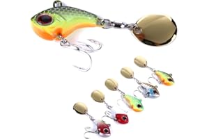 trifyd ® Fishing - Cuilleres tournantes spintail pour truites et Petits carnassiers 9 g - 5 pièces