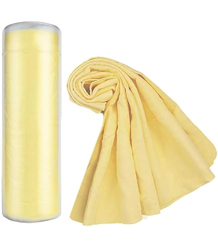 Chamois Synthétique Perforé Powercham 1 – 54×44 Cm – Séchage Ultra-rapide Et Sans Traces