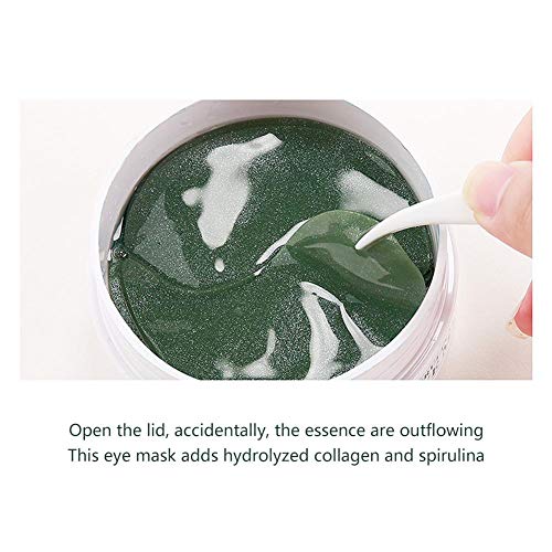 60 stücke Spiral Algen Augenpflege Masken Feuchtigkeitsspendende Feuchtigkeitsspendende Beruhigende Straffende Augenhaut Anti - aging Entfernen Augenringe Unter - Augen - Schwellungen Augenfalten und