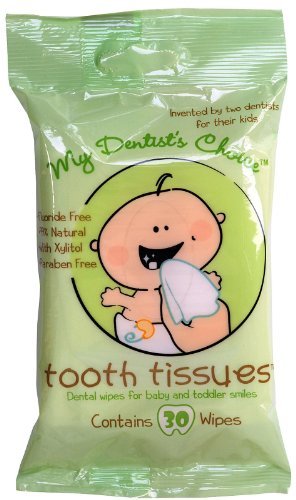 My Dentist's Choice, Dental Wipes for Baby and Toddler Smiles, 30 Wipes