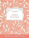 Image de Adult Coloring Journal: Debtors Anonymous (Turtle Illustrations, Peach Poppies)