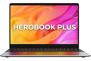 Chuwi HeroBook Plus 15.6" FHD Laptop, Intel Celeron N4020 Dual Core Processor Upto 2.80GHz, 8GB RAM, 256GB SSD, Intel UHD Gra