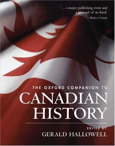 Télécharger gratuit The Oxford Companion to Canadian History PDF