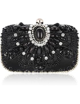 Damara® Damen Luxus Abend Clutches Mit Künstlicher Perlen
