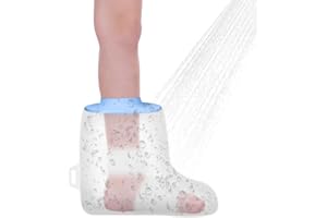 AOOWU Protection Platre Jambe Enfants Etanche, Sac Douche Platre Réutilisable Et Durable, Protection Étanche Pour Platre Protecteur De Bandage, Protection Platre Douche Pour Gardez Les Plaies Au Sec
