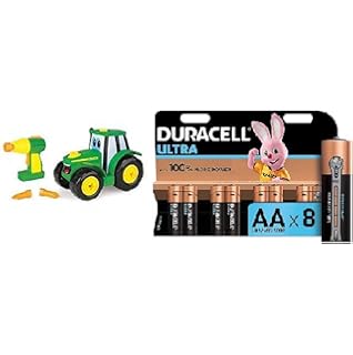 john deere toy tractor with drill