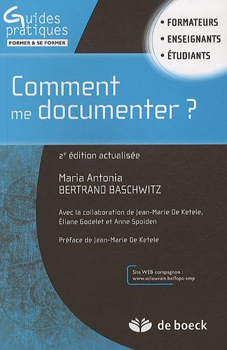 couverture de : Comment me documenter ?