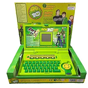 SANJARY Ben10 English Learner Kids Laptop with 20 Activities.