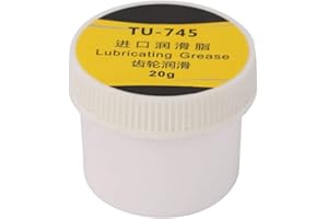 ZUNATE 20g TU-745 Grasa de Litio,Grasa lubricante de Crema para Engranajes para Lubricación entre Varios Tornos de Precisión,Rodamientos de Maquinaria Textil,Instrumentos y Medidores