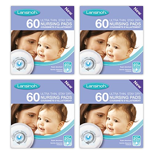 Lansinoh Disposable Nursing Pads (4 x 60 Piece packs)