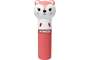 Lip Smacker Lippy Pals Fox, Baume à Lèvres Aromatisé pour Enfants Inspiré des Animaux, Hydratant et Lissant pour Rafraîchir vos Lèvres, Saveur Foxy Apple