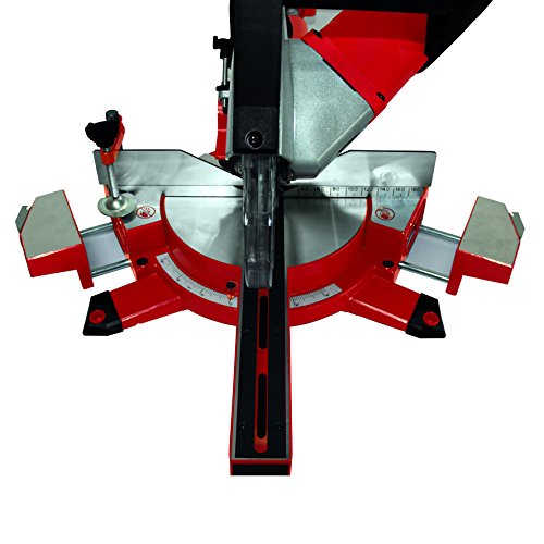 Einhell Zug Kapp Gehrungssäge TE-SM 2534 Dual (1800 W, Sägeblatt Ø 250 mm, Schnittbreite 310 mm, Softstart, schwenkbarer Sägekopf, Laser, LED-Licht) - 10