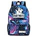 Produktbild ZONVENL Unisex Fortnite Rucksäcke Game Schulrucksack für Kinder und Jugendliche Rucksack Reiserucksack Laptop Daypack Wanderrucksäcke Beliebt Backpacks für Jungen und Mädchen