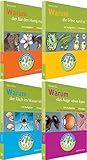 Biologisches Wissen in Frage und Antwort: Set der 4 Bände inkl. CD-ROM by