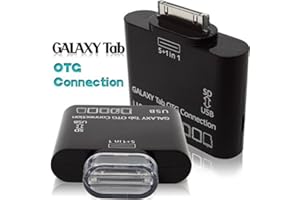 REALMAX® 5 in 1 SD Card Reader Adapter for Samsung Galaxy Tab 2 Camera Connection Kit USB hub OTG