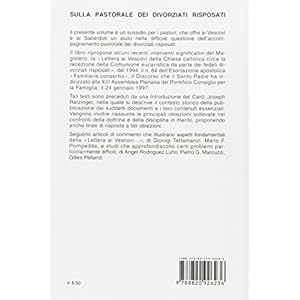 Sulla pastorale dei divorziati risposati. Documenti, commenti e studi
