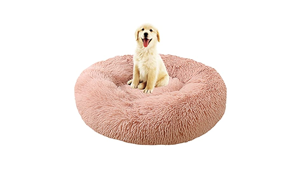 amazon fluffy dog bed