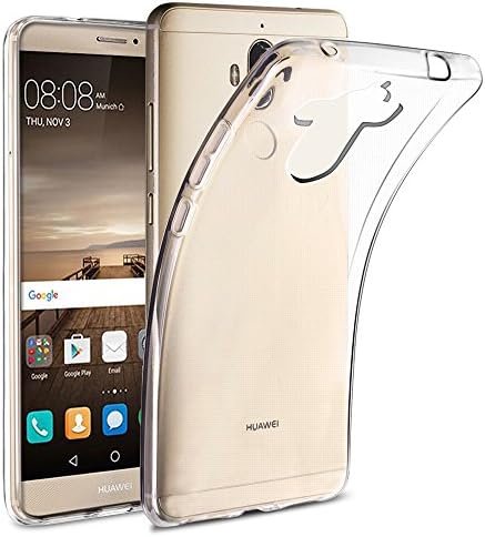 Huawei Mate 9 Case, Satrium [Slim Thin] Flexible Transparent Soft Gel TPU Silicone Protective Case Cover for Huawei Mate 9