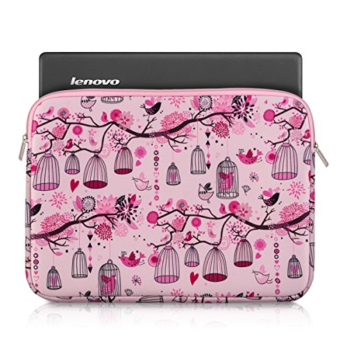 kwmobile Laptoptasche Neopren Sleeve f  r 12 5 13  13 3 Laptop Ultrabook - Ultrabook Notebook Tasche Schutzh  lle mit V  gel K  fig Ast Design Case H 
