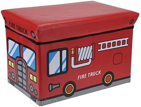 Toy Box Toy Box Kids Storage Box Toy Chest Box 47L Red