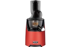 ‎KUVINGS Kuvings | Entsafter | EVO820 | Whole Slow Juicer | Kaltpresser | Saftpresse | Langsamentsafter | Gemüse und Obst | Schnelle und einfache Reinigung | leiser Motor | NS-1256CEC (Matt Dark Red)