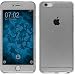 Produktbild PhoneNatic Case für Apple iPhone 6s / 6 Hülle Silikon grau 360° Fullbody Cover iPhone 6s / 6 Tasche Case
