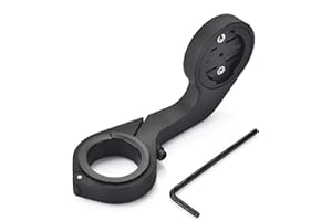 RHEME Compatible for Garmin Edge Aero Bike Mount - Low Mount Aero, Out-Front GPS Holder, Compatible with 200, 500, 510, 520, 800, 810, 910, 920