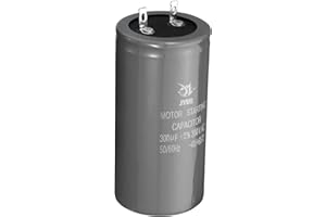 PATIKIL Motor Start Capacitor, 300uf 300V 50/60Hz CD60 Running Capacitor for Air Conditioners, Electric Motor Starts