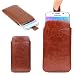 Produktbild Original Urcover® Universal Schutzhülle [DEUTSCHER FACHHANDEL] Hülle Schale Pull Tab Etui Cover case Galaxy S7 Edge, S6 Edge Plus, iPhone 6 / 6s Plus Braun