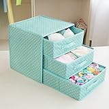 Einfach zu bedienen, dreistufige Schublade Aufbewahrungsbox, einfach das Problem zu lösen, kann die Gegenstände nicht finden.