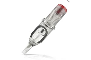 EZ Tattoo Nadeln - 20 Stück #10 (9RM) Bugpin Round Magnum Tattoo Cartridge Nadeln für Tattoo Maschine und Tattoo Pen - Revolution