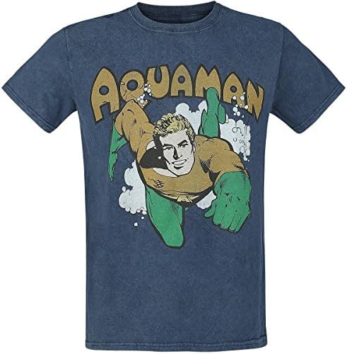 Aquaman Vintage T-Shirt dark blue M