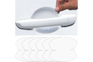 GRTHTATI 10er Set Auto Türgriff Schutzfolie Transparent Lackschutzfolie für Griffmulden/Griffschalen Schutzfolien zum Schutz vor Kratzern (Transparent)