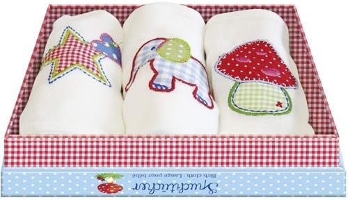 Baby Charms Birp Cloth, Assorted, 48 x 48 cm, Model# 93978