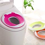 Homeself Töpfchen Training Sitz für Jungen und Mädchen | Kleinkind Töpfchen Ring für rund und oval Toiletten | Sichere rutschfeste Oberfläche (grün) - 3