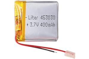 Bateria 453030 LiPo 3.7V 400mAh 1.48Wh 1S 5C Liter Energy Battery voor Elektronica Oplaadbare telefoon Smartwatch klok video led GPS - Niet geschikt voor Radiobesturing 32x30x4.5mm (400mAh|453030)