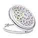 Lovely Make-up Mirror Beauty Collapsible Two-Sided Cosmetic Mirror Star Bright