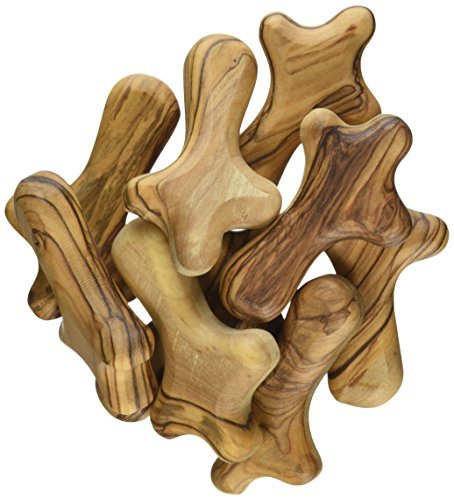 25 Medium Olive Wood Pocket /Holding Crosses