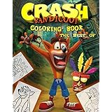 Crash Bandicoot The Best of Coloring Book