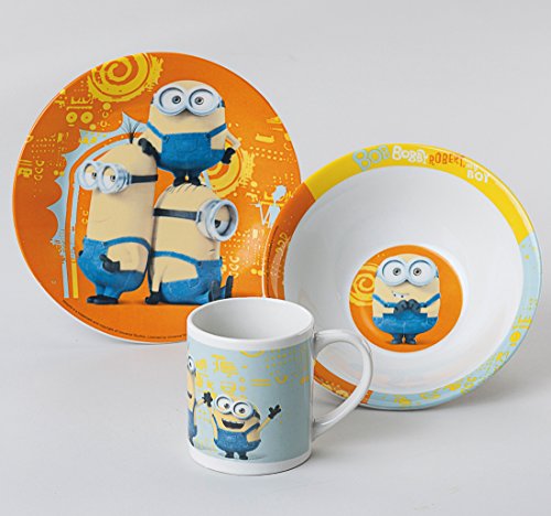 Preisvergleich Produktbild Frühstücks-Set „Minions“ KINDERSET 3TLG. MINIONS 24182