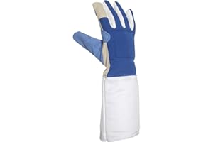 Oshhni Gant D'escrime Gants Antidérapants Équipement D'entraînement Lavable Mitaines D'escrime pour Adultes, Enfants, Femmes, Jeunes, Pratique, Match D'escri