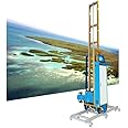 Automatic 3D Vertical Wall Printing Machine UV Wall Inkjet Printer Double Nozzles